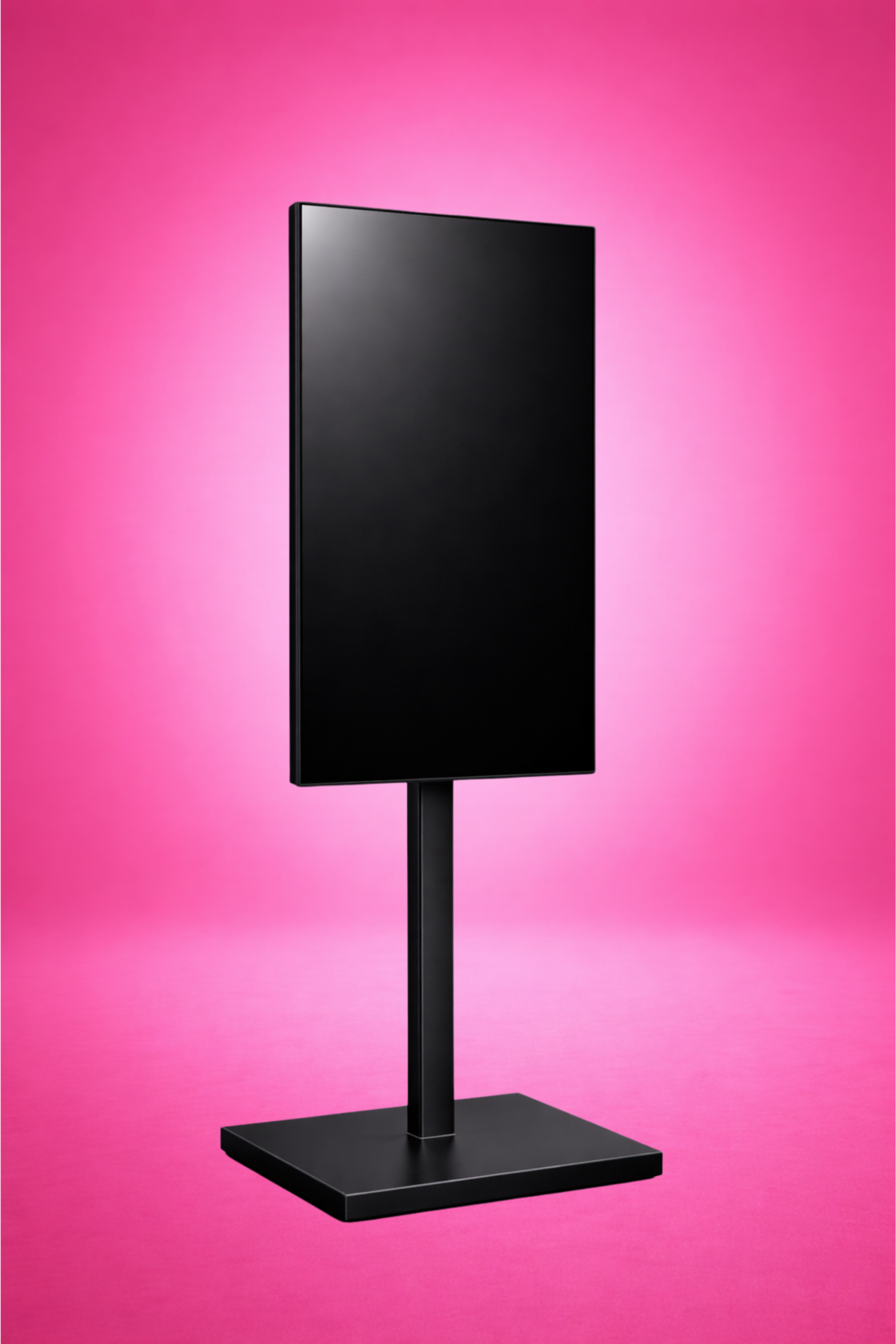 Écran LCD vitrine sur pied